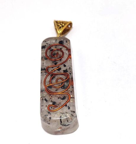 قوس قزح Moonstone Orgone كريستال هرم مع زهرة الحياة رمز سوار الحجر الطبيعي وقلادة قلادة التحرير والسرد من أجل الرخاء الريكي الشفاء الروحي مولد الطاقة اليوغا التأمل in Kuwait