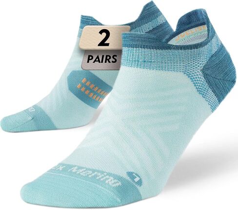 Juclise Women's Thin Merino Wool Running Socks, No Show Moisture Wicking Lightweight Hiking Socks, Anti Blister in Saudi Arabia