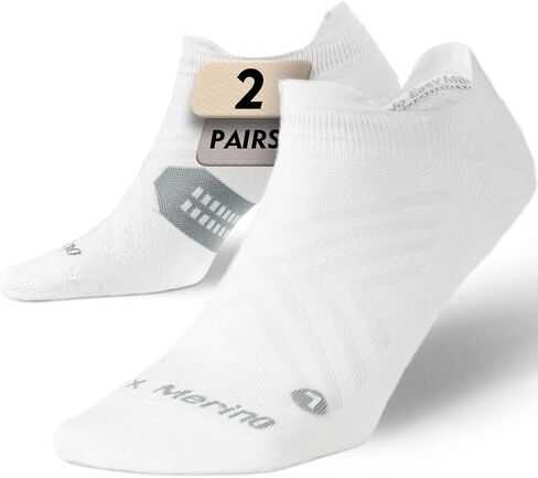 Juclise Women's Thin Merino Wool Running Socks, No Show Moisture Wicking Lightweight Hiking Socks, Anti Blister in Saudi Arabia