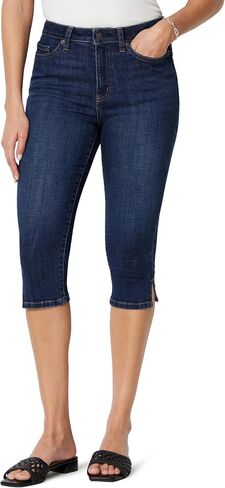 Amazon Essentials Women's High-Rise Slim Fit Capris Denim Pedal Pusher Jean in Kuwait