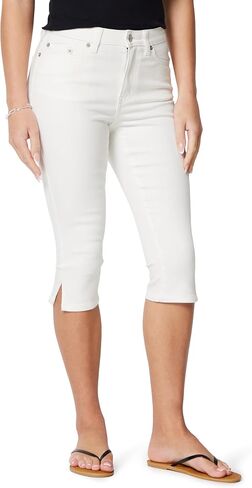 Amazon Essentials Women's High-Rise Slim Fit Capris Denim Pedal Pusher Jean in Kuwait