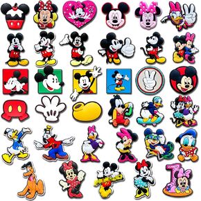 35Pcs Shoe Decoration Charms for Croc Clog, Cute Charms Accessories in Saudi Arabia