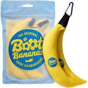Boot Bananas Original Shoe Deodorizer | Long-Lasting, Reusable Sports Shoe Deodorizer Odor Neutralizer & Air Purifier | Eco-Conscious | Lasts 6 to 12 Months | 1 Pair in Saudi Arabia
