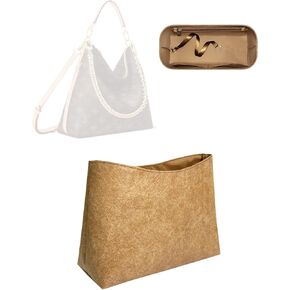 Purse Organizer Insert, Slim Inside Storage Bag In Bag Fit for LV Multipass Handbag Lightweight Inner Liner Bag Insert (Style-02) in Saudi Arabia