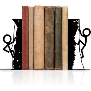 Unique Bookends for Shelves – Fun & Decorative Book Ends, Cute Kids Bookends – Book Holders for Bookshelves & Home Decor, Book Lovers Gift in Saudi Arabia