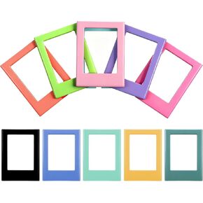 10 PCS Magnetic Photo Frames, Mini Picture Frames for Fridge, Colorful Photo Magnets for Fridge, Desktop (3 Inch) in Saudi Arabia