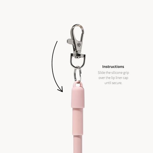 مشبك طقوس DOLLSTHETIC® - حامل سلسلة مفاتيح لتحديد الشفاه من أجل اللمسات أثناء التنقل | تعلق على المفاتيح والحقائب والمعصم in Kuwait