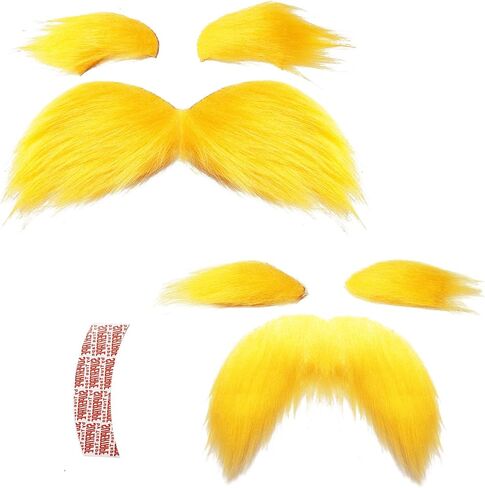 Mustache and Eyebrows, Funny Cosplay Costume Accessories, in Saudi Arabia