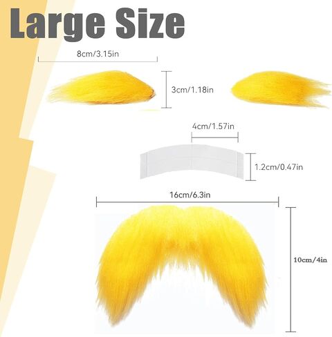 Mustache and Eyebrows, Funny Cosplay Costume Accessories, in Saudi Arabia