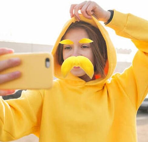 Mustache and Eyebrows, Funny Cosplay Costume Accessories, in Saudi Arabia