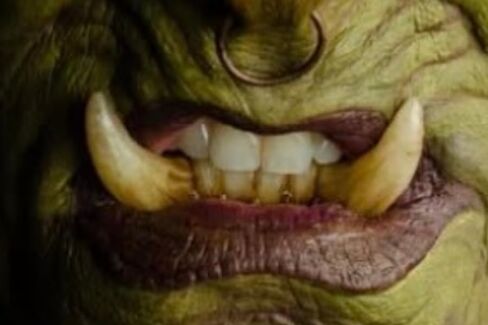 Monster Tusks by Designer Bite Co. – Realistic Orc & Goblin Teeth, Reusable Custom Fit Fake Teeth for Cosplay, Halloween, Horror FX Costume Kit in Saudi Arabia