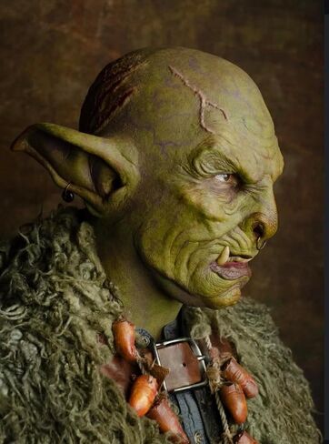 Monster Tusks by Designer Bite Co. – Realistic Orc & Goblin Teeth, Reusable Custom Fit Fake Teeth for Cosplay, Halloween, Horror FX Costume Kit in Saudi Arabia
