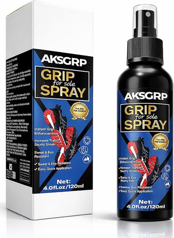 Multi-Purpose Grip Spray - Restore Grip Spray for Basketball Shoe, Golf Club, Sneaker, Football Glove, Pole dance - Anti Slip Shoe Grip Spray & Gym Court Grip Enhancer Improve Traction (120ml) in Saudi Arabia