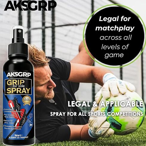 Multi-Purpose Grip Spray - Restore Grip Spray for Basketball Shoe, Golf Club, Sneaker, Football Glove, Pole dance - Anti Slip Shoe Grip Spray & Gym Court Grip Enhancer Improve Traction (120ml) in Saudi Arabia