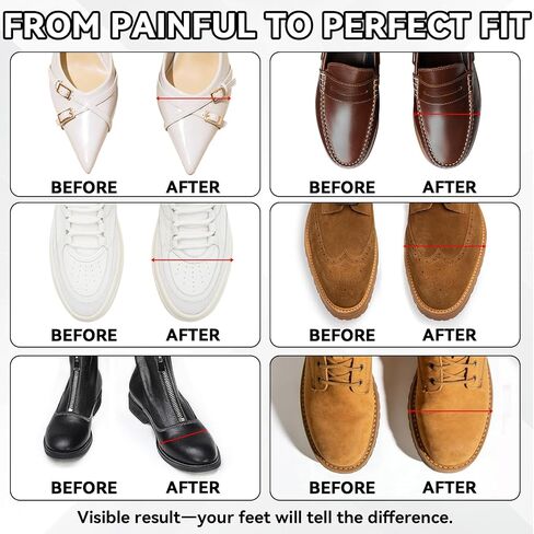 Shoe Stretch Spray - Boot Stretcher Spray Relieves Tightness & Pinching, Leather Softener for Shoes with All Materials, Color Safe, 6 fl. Oz in Saudi Arabia