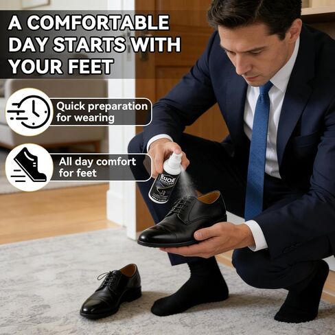 Shoe Stretch Spray - Boot Stretcher Spray Relieves Tightness & Pinching, Leather Softener for Shoes with All Materials, Color Safe, 6 fl. Oz in Saudi Arabia