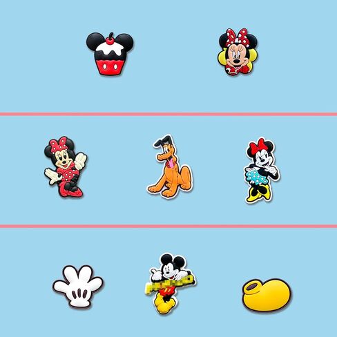 35Pcs Shoe Decoration Charms for Croc Clog, Cute Charms Accessories in Saudi Arabia