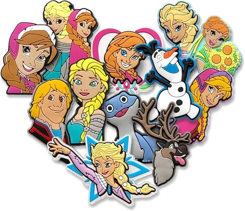 Shoe Decoration Charms for Croc Clog Sandals, Cartoon Shoe Accessories Charms for Gifts in Saudi Arabia