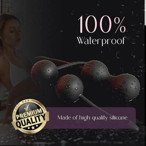 Art of Intimacy Kegel Weights for Women – 3 Piece Ben Wa Balls Set 1.3 oz 1.7 oz 3.5 oz | Silicone Kegel Balls Pelvic Floor Exerciser for Tightening & Postpartum Recovery in Saudi Arabia