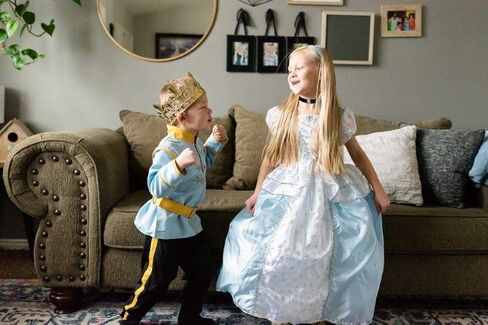 Little Adventures Cinderella Trio Costume Dress Set - Machine Washable Pretend Play (Size Large Age 5-7) in Kuwait