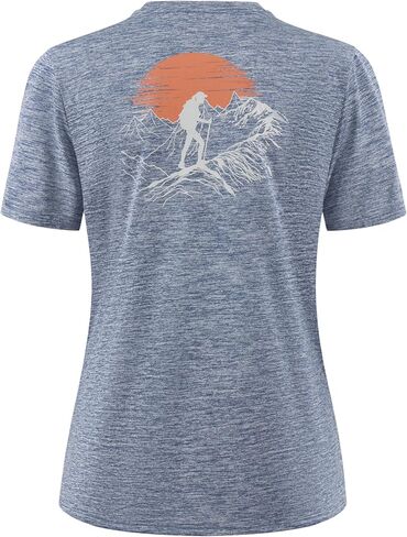Women's Fishing Shirts UPF 50+ Short Sleeve UV SPF Sun Protection Lightweight Quick Dry T Shirts for Swimming Hiking Beach in Kuwait