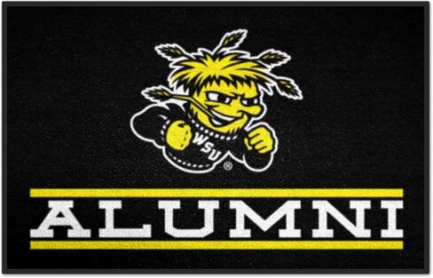 FANMATS 32974 Wichita State University Starter Mat Accent Rug - 19in. x 30in. Alumni Starter Mat in Saudi Arabia