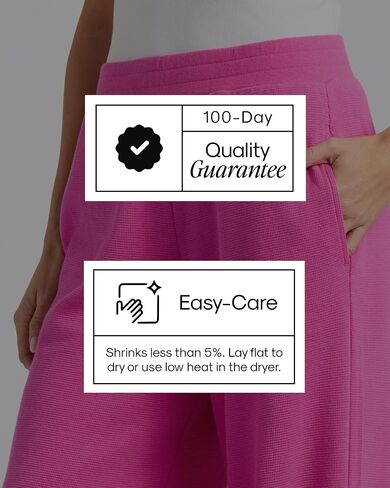 True Classic Womens Pants – Wide Leg & Jogger Styles, Soft Fleece or Waffle Knit, Flowy Pants for Women, Summer Sweatpants in Kuwait