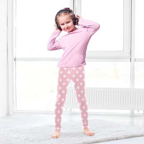 Dussdil Girls Leggings Toddler Kids Yoga Pants Dance Clothing Active Ballet Tights for Child Teens in Kuwait