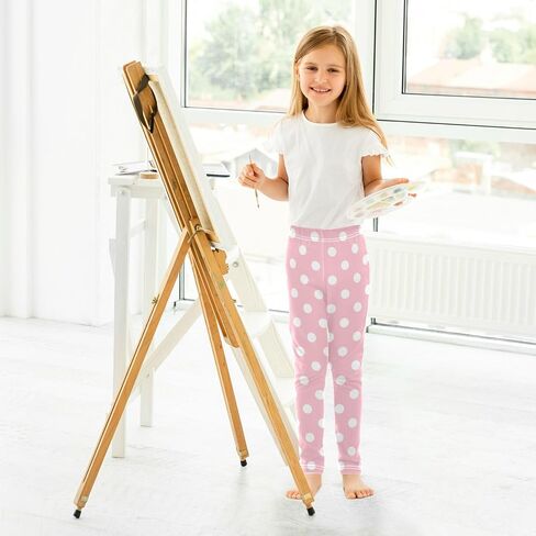 Dussdil Girls Leggings Toddler Kids Yoga Pants Dance Clothing Active Ballet Tights for Child Teens in Kuwait