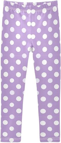 Dussdil Girls Leggings Toddler Kids Yoga Pants Dance Clothing Active Ballet Tights for Child Teens in Kuwait