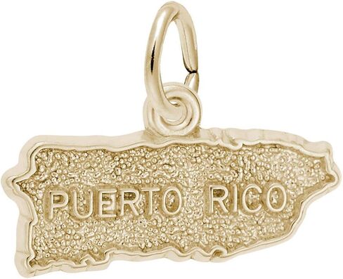 Rembrandt Puerto Rico Map Charm in Kuwait