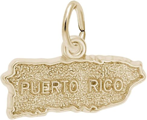 Rembrandt Puerto Rico Map Charm in Kuwait