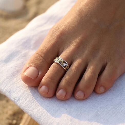 Sunflower Toe Rings Adjustable Toe Jewelry for Women Mom Summer Beach in Kuwait