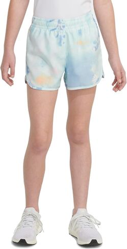 شورت كاجوال منسوج برسومات للفتيات من adidas Kids Girls كاجوال - أبيض فاتح، أرجواني in Kuwait