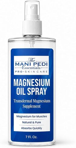 Magnesium Oil Spray. Quick Absorbing Topical Magnesium Supplement. Helps Muscles & Joints, May Promotes Better Sleep – 7 fl. oz in Saudi Arabia