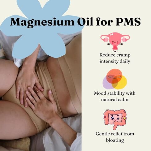 Pure Magnesium Oil Spray with MSM – Extra Strength for Sleep, Muscle Pain, Cramp Relief, Energy – Fast-Absorbing, Fragrance-Free, All-Natural - Tired Feet, Fatigue, Women’s Health - 8oz in Saudi Arabia