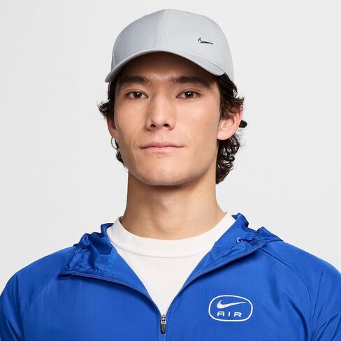 Nike Unisex Adult Club Structured Metal Swoosh Cap Hat | Mens and Womens in Kuwait