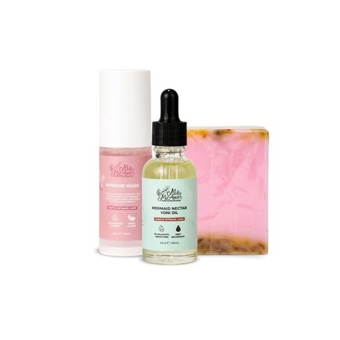 Mila Miamor Intimate Wellness Travel Set for Women | Feminine Wash, Yoni Oil & Yoni Soap Bar | pH Balanced Daily Feminine Care | Hydrating, Soothing & Odor Control | Travel Size Intimate Hygiene Kit in Saudi Arabia