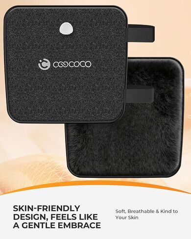 CooCoCo Hip Heating Pad for Hip Pain Relief, FSA Eligible Electric Hip Brace for Sciatica Pain Relief, Upgraded Heating Speed and Larger Heating Area, 6 Heating Levels, Auto-Off Timer, Hsa Store in Kuwait