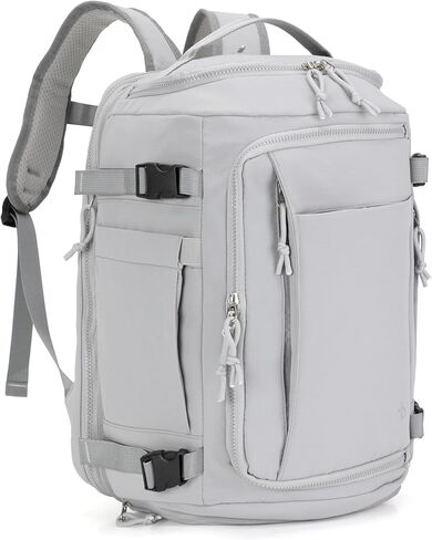 BESMART Travel Duffle Backpack with Shoe Compartmen&Wet Pocket for Men Women, Expandable 12-Pockets Carry On Flight Approved Backpacks Fit 15.6'' Laptop for Travel, Sports, Fitness&Workout(Black) in Kuwait