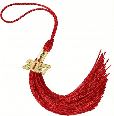 2026 Tassel Graduation, 2026 Graduations Cap White Tassels with 2026 Gold Charms for Stole Grad Cap Hat Graduate Accessories Ceremonies Memorial Regalia Decorations in Saudi Arabia