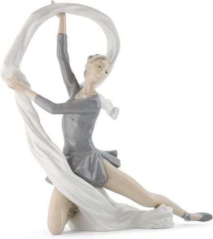 NAO Dancer with Veil. Porcelain Ballerina Figure. in Saudi Arabia