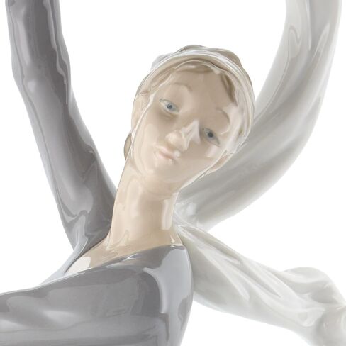 NAO Dancer with Veil. Porcelain Ballerina Figure. in Saudi Arabia