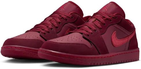 حذاء Air Jordan 1 Low SE للسيدات (أحمر الفريق/أحمر سييرا) in Kuwait