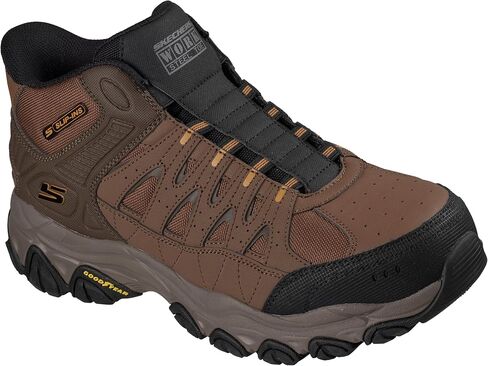 حذاء Venture Sr الرجالي من Skechers سهل الارتداء بدون استخدام اليدين مع حماية من المخاطر الكهربائية in Kuwait