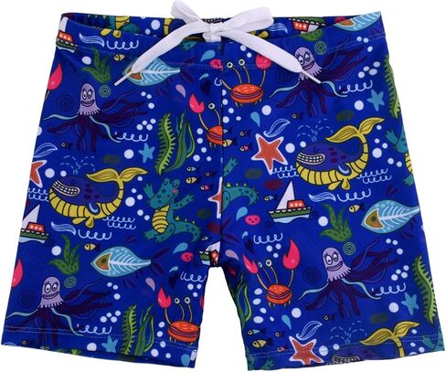 2-Pack Boys Swimming Trunks Toddler Dinosaur Swim Shorts Kids Swimwear Bathing Suit in Saudi Arabia