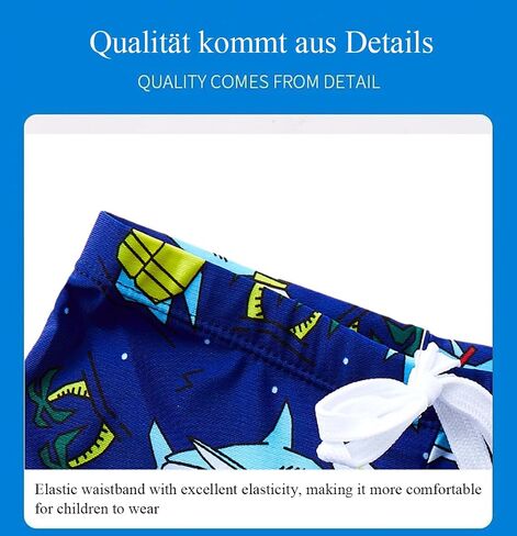 2-Pack Boys Swimming Trunks Toddler Dinosaur Swim Shorts Kids Swimwear Bathing Suit in Saudi Arabia