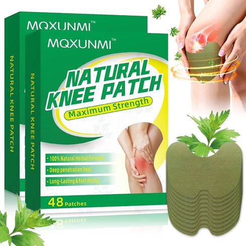Knee Patches, 96Pcs Ultra Strength Herbal Knee Patch, Warming Herbal Patches for Knee Patch Paste Long Lasting & Fast Acting Reduction of Joint Uncomfortable in Saudi Arabia