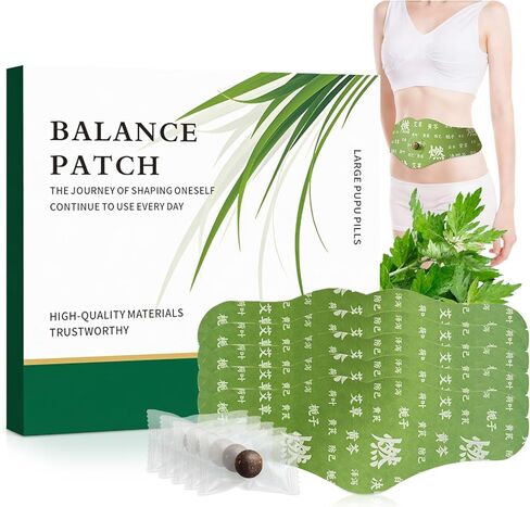 Herbal Patch Pad Balance – Mugwort Herbal Navel Patches for Menstrual Cramp Relief, Supporting Reduced Bloating Appearance, Promotes Abdominal Comfort Non-Irritating Design 1 Boxes 5 Piece (2 Box) in Saudi Arabia