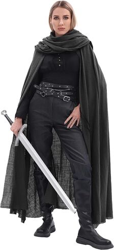 Renaissance Cloak Shawl Scarf Cape Medieval LARP Fantasy Costume in Saudi Arabia